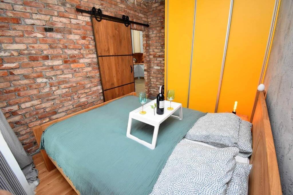 Apartament Blue Bastion Walowa 23C Z Klimatyzacja I Miejscem Parkingowym W Podziemnym Parkingu 그단스크 외부 사진